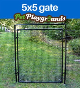 5 foot tall x 5 foot wide gate | Pet Playgrounds Accessories